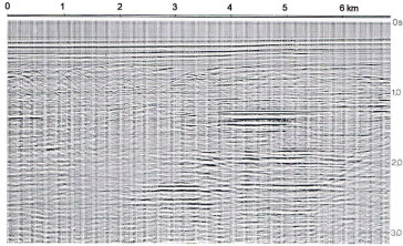 Darstellung einer Stapelung mit reduzierten wahren Amplituden